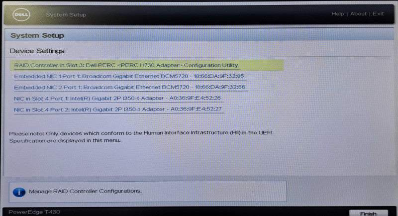 Dell PowerEdge T430 8x 3.5"| Xeon E5-2620 v4 @2.10GHz, 64GB DDR4, H730 RAID