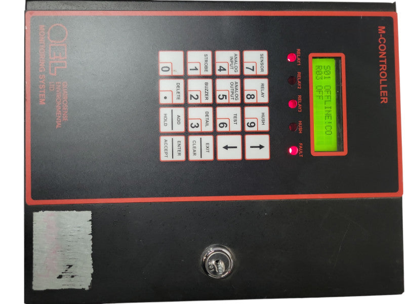 QEL M-Controller-0 multi-channel controller and alarm unit, READ _
