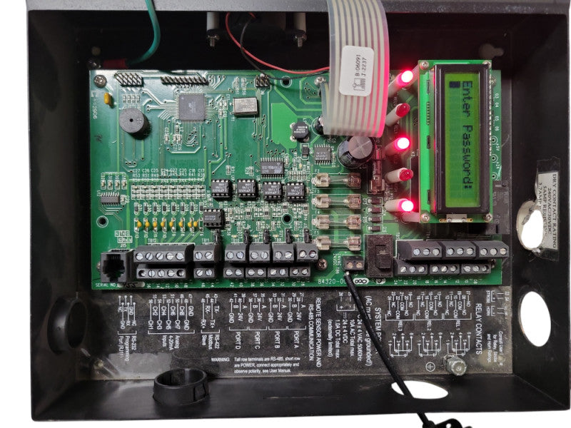QEL M-Controller-0 multi-channel controller and alarm unit, READ _