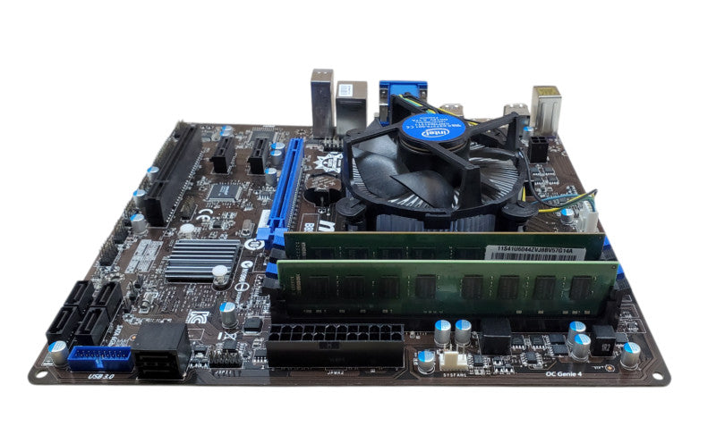 MSI B85M-E45 Motherboard Intel Core i7-4790 16GB DDR3 - No I/O Shield