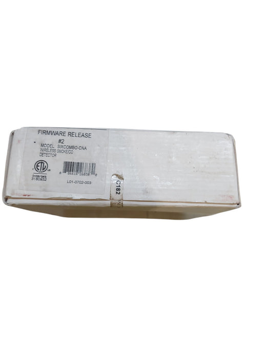 SIXCOMBO-CNA WIRELESS SMOKE/CO DETECTOR Firmware Release 2