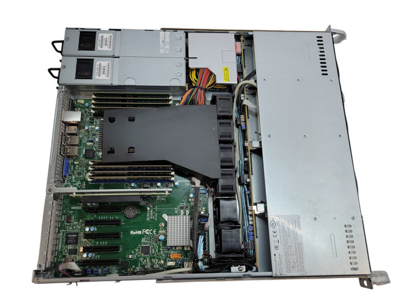 Supermicro X10SRi-F / 813M-4 - Xeon E5-2620 v4 128GB DDR4 NO HDD 2x400W PSU %