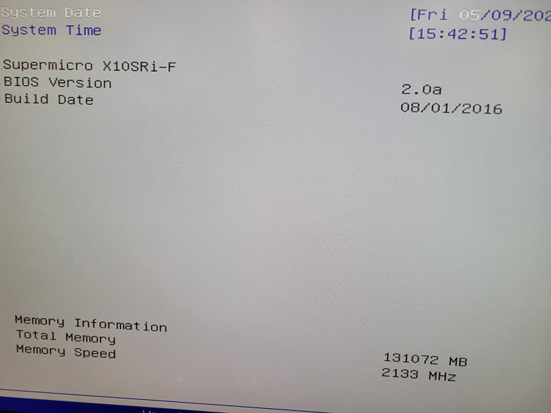 Supermicro X10SRi-F / 813M-4 - Xeon E5-2620 v4 128GB DDR4 NO HDD 2x400W PSU %
