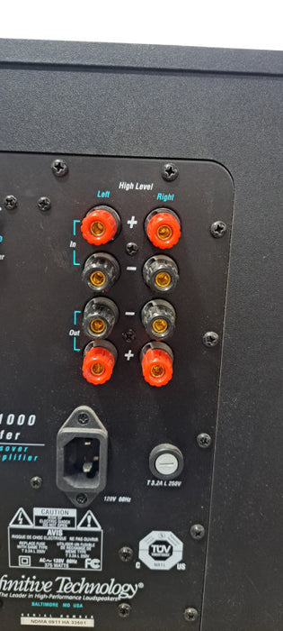 Definitive Technology ProSub 1000 Powered Subwoofer| READ