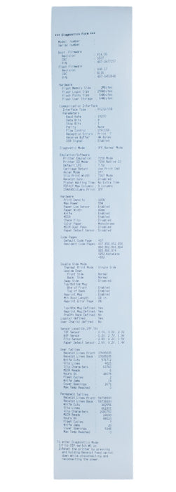 NCR 7168-2013-9001 RS232/USB Thermal Receipt/Slip Printer *READ* Q