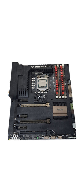ASUS SABERTOOTH Z77 MOTHERBOARD i5-3570K SR0PM| 8GB RAM