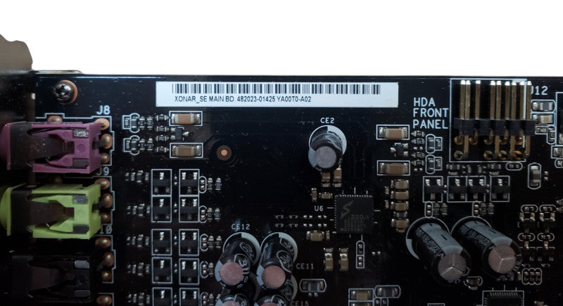 ASUS Xonar SE 5.1 Channel PCIe Gaming Sound Card | XONAR_SE Q