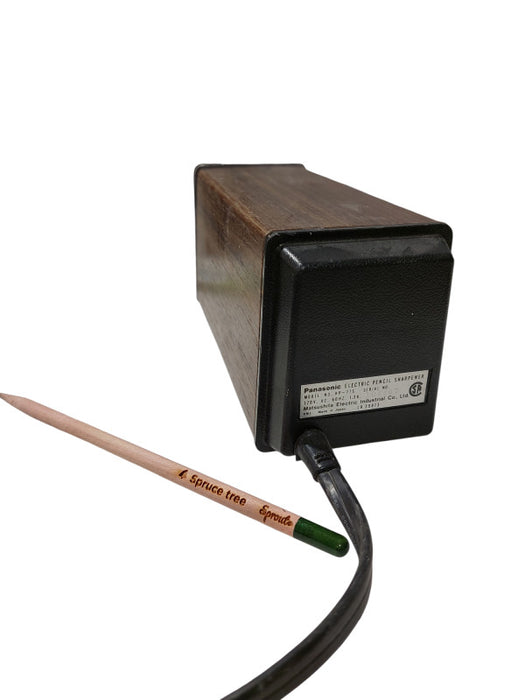 Vintage Panasonic Auto-Stop Electric Pencil Sharpener Model: KP-77S =