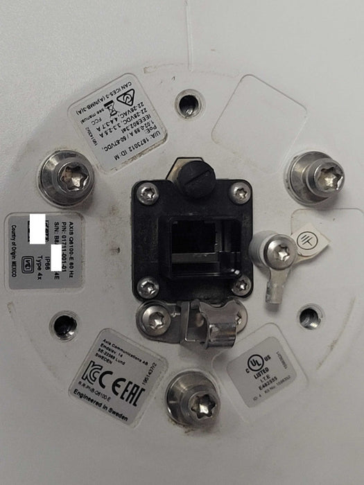 Axis Q6100-E 60Hz Quad-Cam Outdoor Dome Security Camera Q_