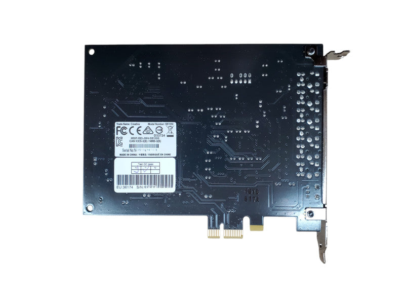 Creative SB1550 Dual Mic Input Sound Blaster Audigy Rx Sound Card