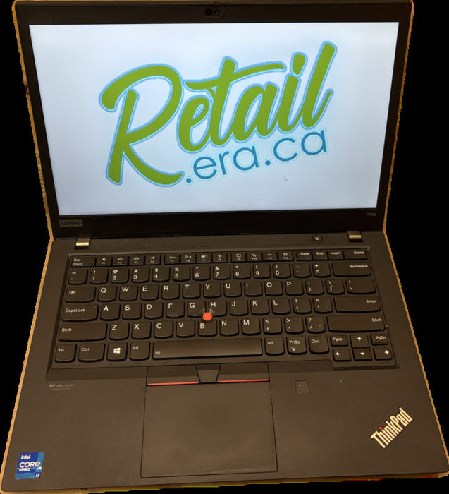 Lenovo ThinkPad P14s Gen 2  i7-1185G7 NVIDIA T500 4GB GPU 16GB 256SSD  Lap200