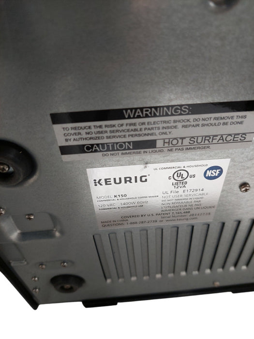 Keurig K150 Automatic Commercial Coffee Maker  =