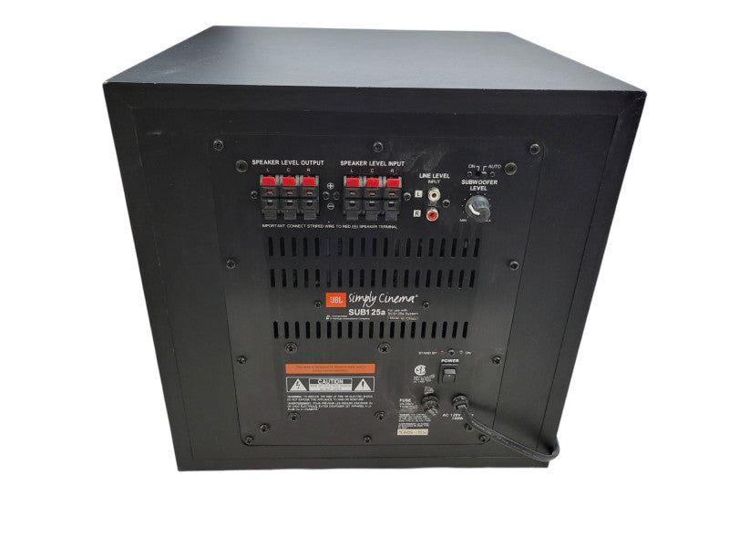 JBL Simple Cinema (SUB125a) Home Theater 3-Output %