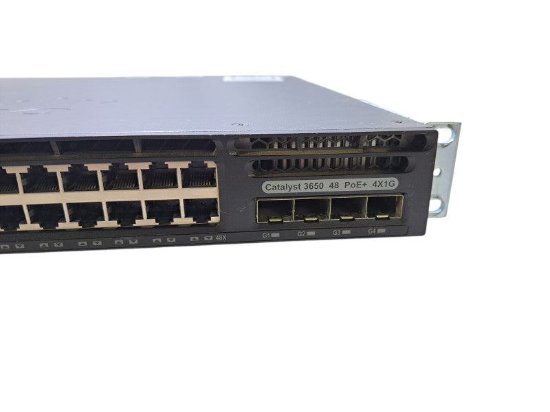 Cisco WS-C3650-48PS-E V02 | 48-Port Gigabit PoE+ Switch w/ 4x 1G SFP