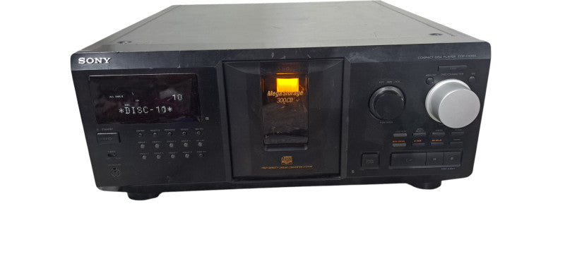 Sony CDP-CX355 300 Disc Mega Storage CD Changer Player No Remote
