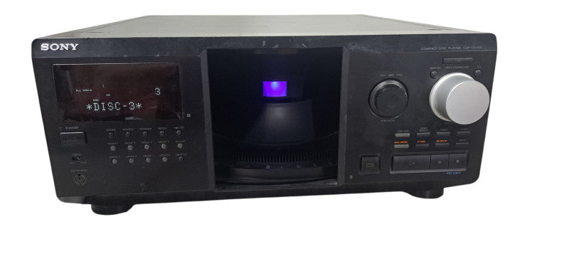Sony CDP-CX355 300 Disc Mega Storage CD Changer Player No Remote