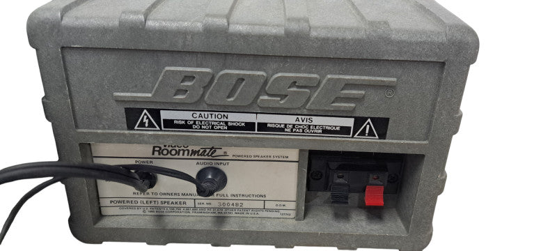 Vintage 1985  Bose Video Roommate Powered Speakers | READ