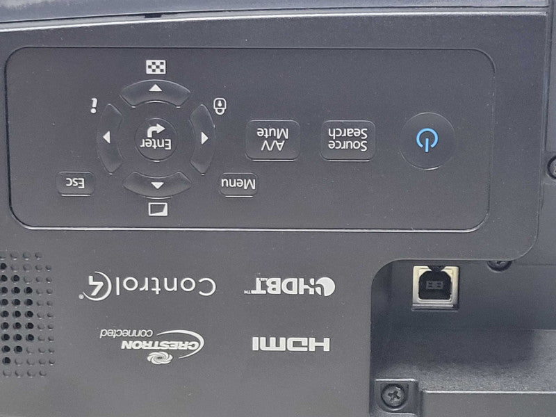 Epson PowerLite 5535U WUXGA 5500 Lumen Projector w/ 3282 Hours, No Remote _