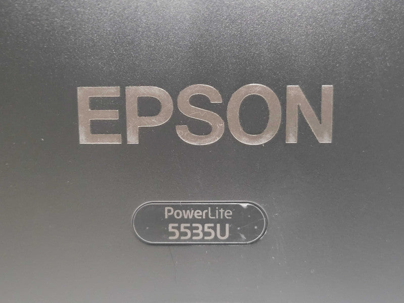 Epson PowerLite 5535U WUXGA 5500 Lumen Projector w/ 3282 Hours, No Remote _