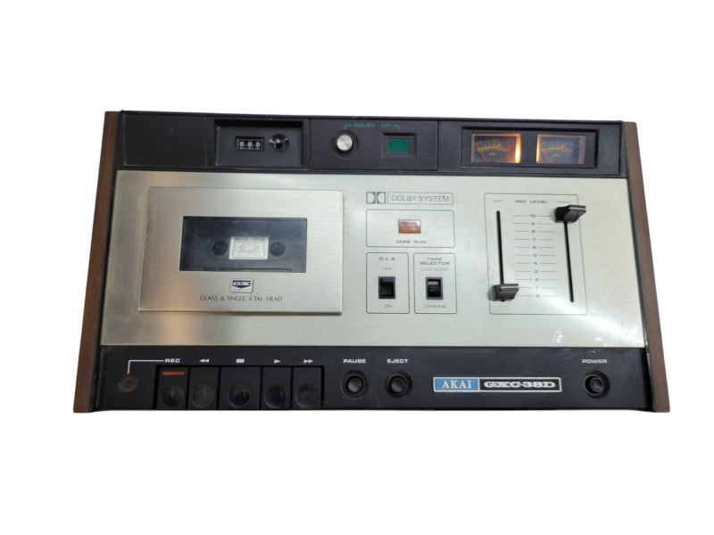 AKAI GXC-38D Cassette Deck (READ) %