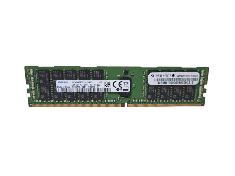 Samsung 32GB 2Rx4 PC4-2400T-RA1-11-DC0 | DDR4 Server Memory Q