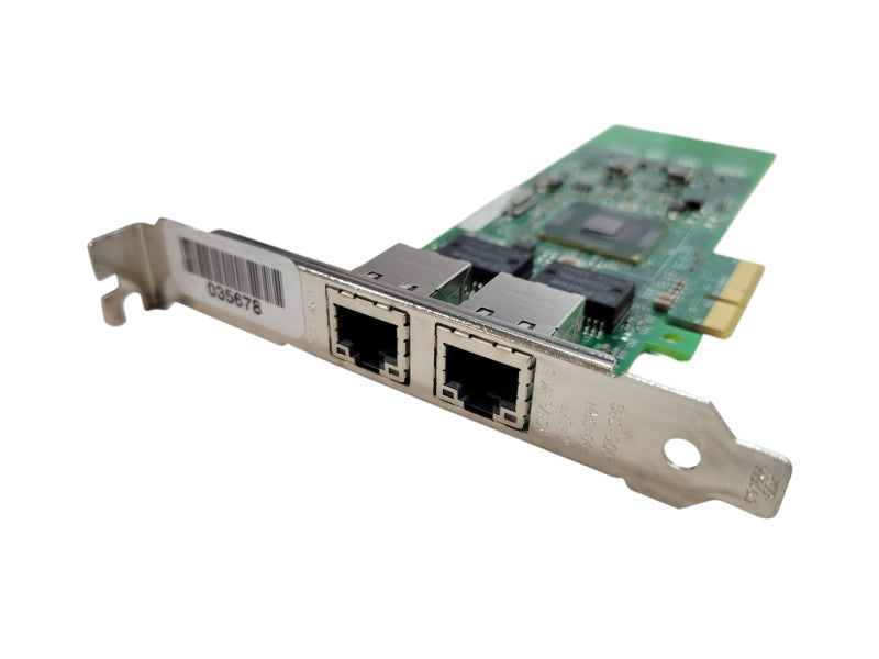 Dell Intel Pro 1000 PT 2 Port 1Gbps PCI-E Network Card 0G174P %