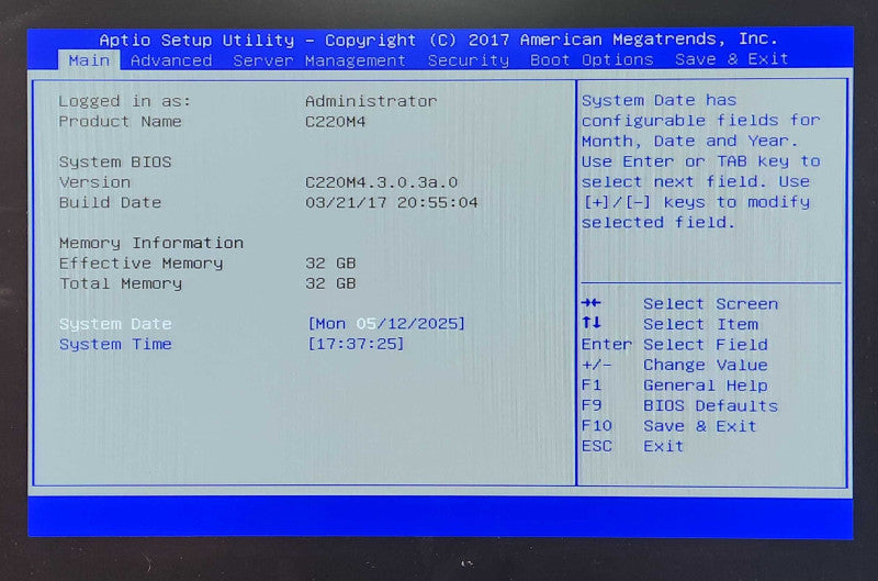 Cisco C220 M4 1U 8x 2.5", Xeon E5-2609 v3 1.90GHz, 32GB DDR4, 2x 770W PSU