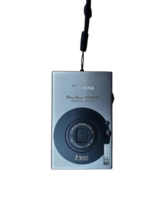 Canon PowerShot SD1000 Digital ELPH 7.1MP Digital Camera + Battery