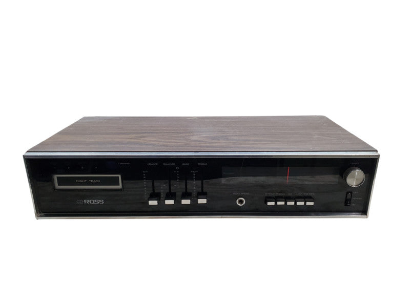 Ross Stereo Combination Multiplex System 8-Track Model 6800 *READ*