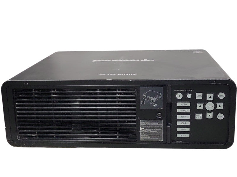 Panasonic DLP Projector PT-DZ770UK, No Lens, No remote control, READ _