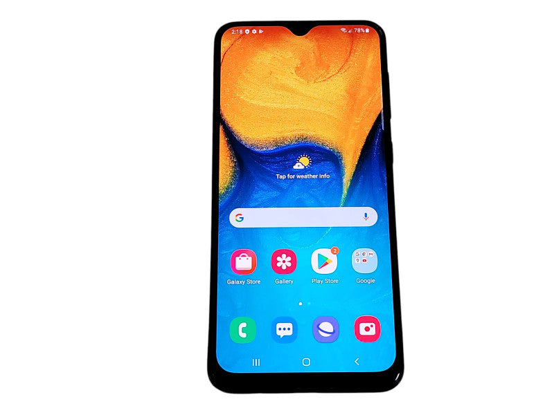 Samsung Galaxy A20 - 32GB - Black [SM-A205W] (
