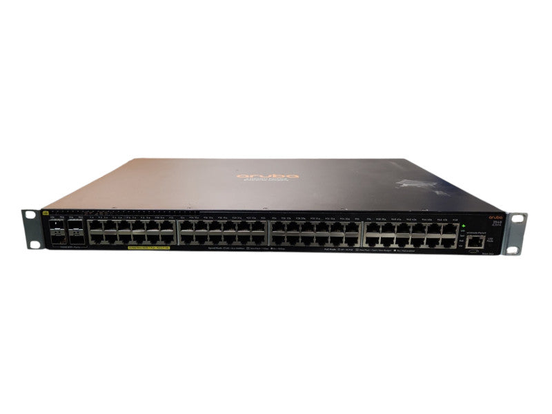 HP ARUBA 2540 JL357A 48 Port POE 4x SFP Rack Mountable Ethernet Switch