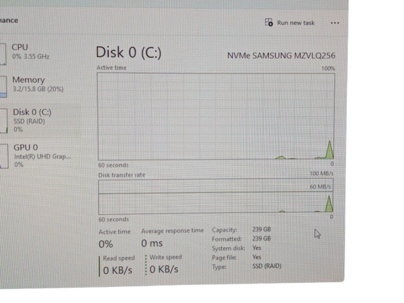 DELL OptiPlex 5080 SFF Intel Core i3-10100 16GB RMA 256GB NVMe -