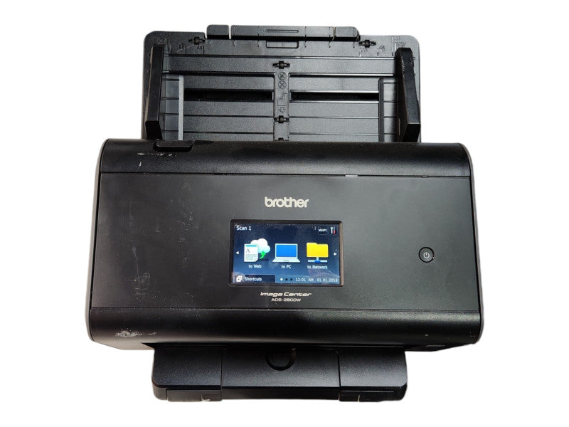 Brother ADS 2800w High speed duplex A4 Colour Scanner, Touch Screen
