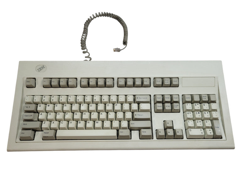 Vintage IBM Model M 1392595 Clicky Spring Mechanical Keyboard  %