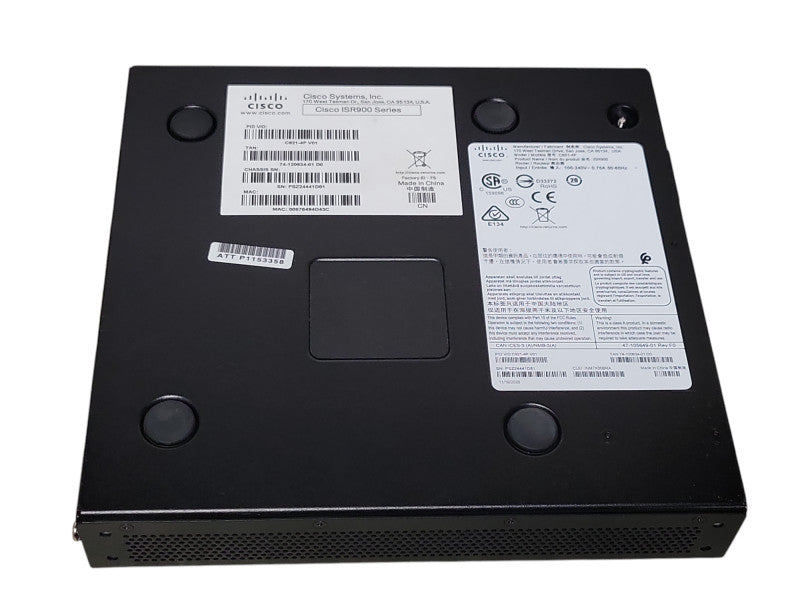 Cisco ISR 900 Series C921-4P Integrated Services Router _