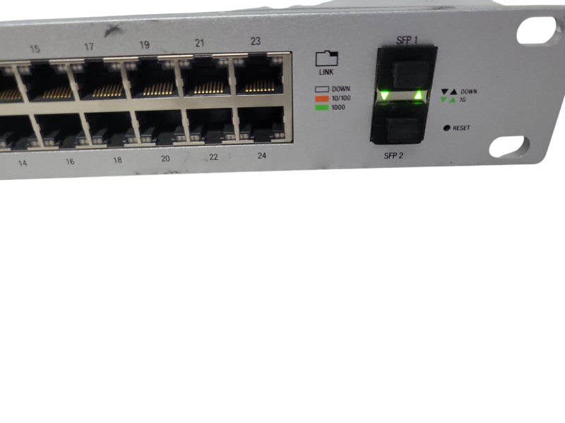 Ubiquiti Networks UniFi US-24-250W 24-Port Switch, READ _