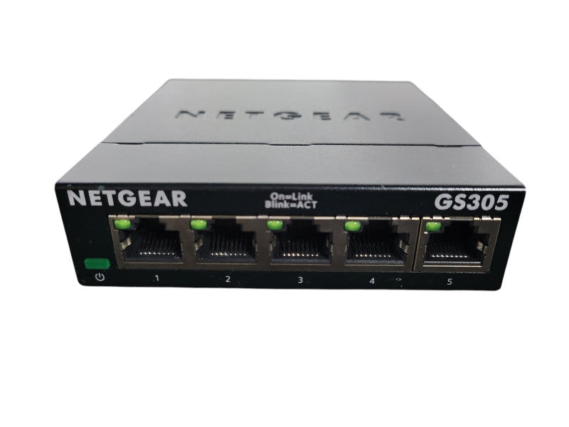 Netgear GS305 5-Port Gigabit Ethernet Unmanaged Switch !