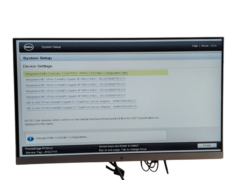 DELL PowerEdge R720xd 2x Intel Xeon E5-2690 v2 128GB RAM H710 mini RAID  -