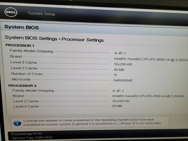 Dell PowerEdge R730 - 2x Xeon E5-2650 v4 64GB DDR4 PERC H730 Mini 2x750W PS %