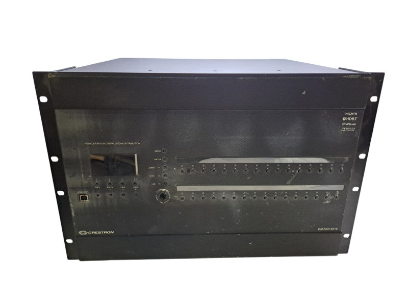 Crestron DM-MD16X16 w/ 8x DMC-4K-HD, 4x DMC-4K-CO-HD, 1x DMC-4K-C *READ*