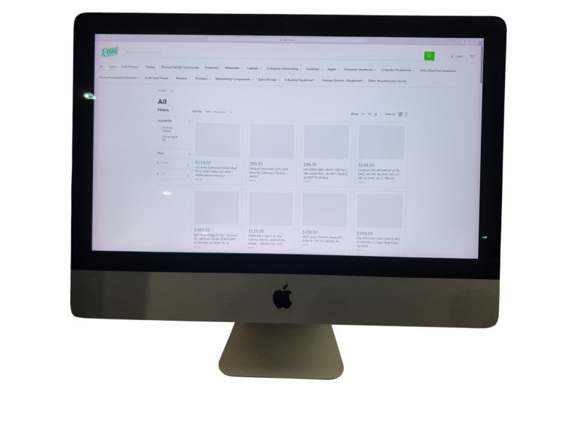 Apple iMac 4K 21.5" 2015 i5-5675R Iris Pro Graphics 6200 8GB RAM 1TB HDD