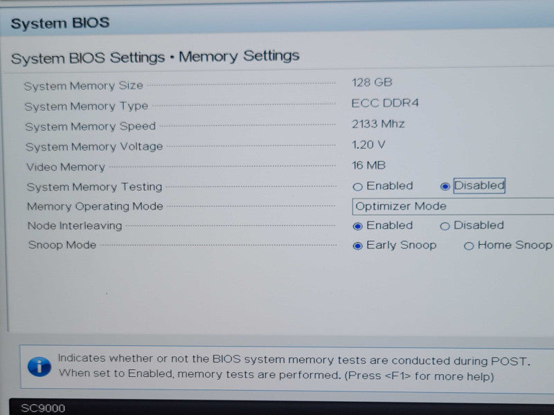 Dell EMC SC9000 2x Xeon E5-2667v3 3.20Ghz 8C, 128GB DDR4, 2x PSU, READ _