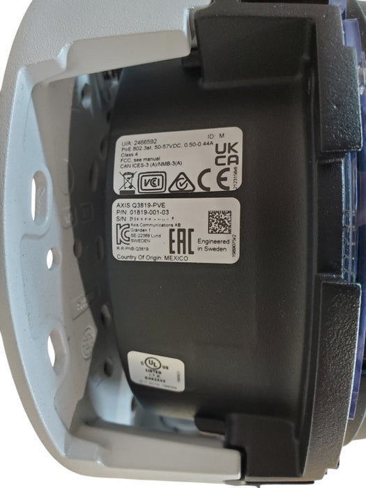 AXIS Q3819-PVE Panoramic IP Dome Camera | 01819-001-03