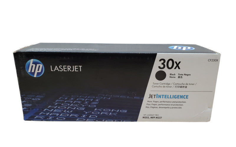 HP LaserJet Black Toner Cartridge 30x CF230X - New