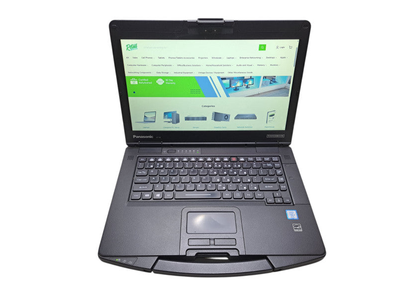 Panasonic Toughbook CF-54 | i5-7300U @2.60GHz, 8GB RAM, 256GB M.2, 12470HRS  Lap200