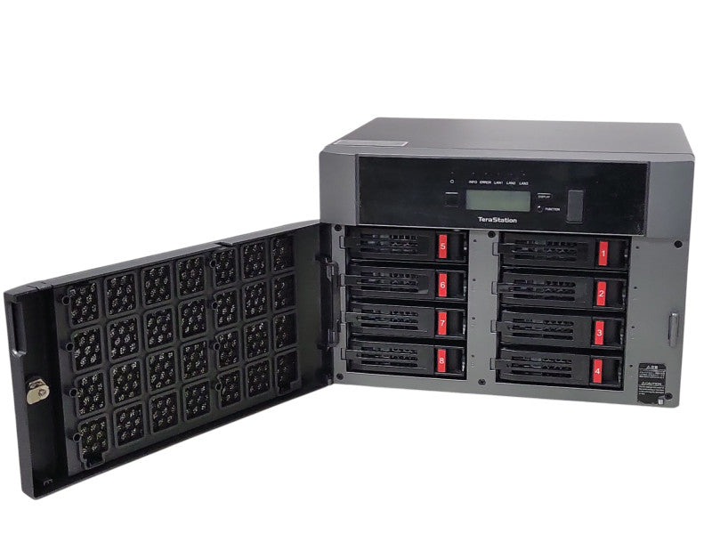 Buffalo terastation TS5810DN6408 8-Bay NAS with 8x 2TB Hard Drives _
