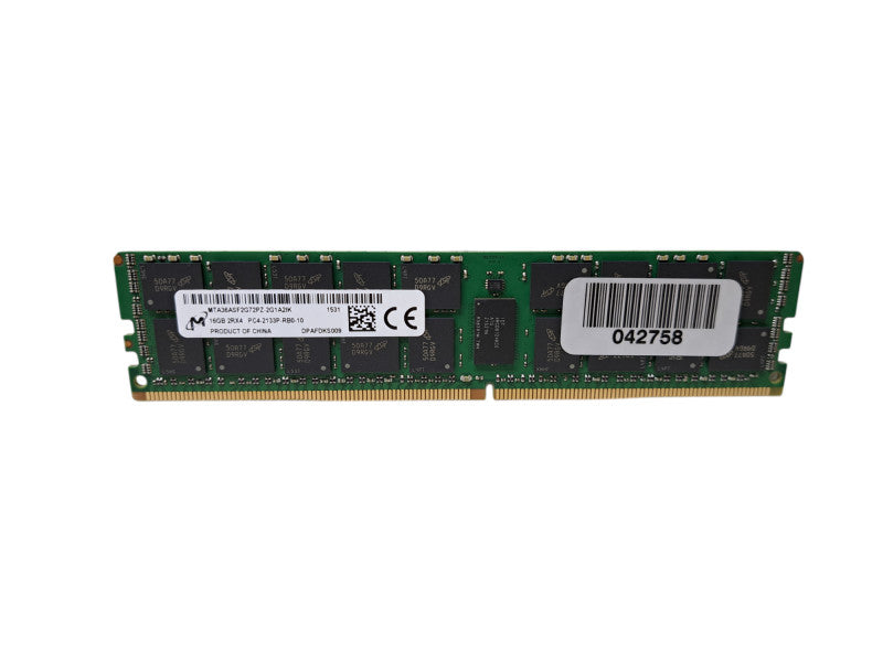 Micron 16GB 2RX4 PC4-2133P-RB0-10 | DDR4 Server Memory Q