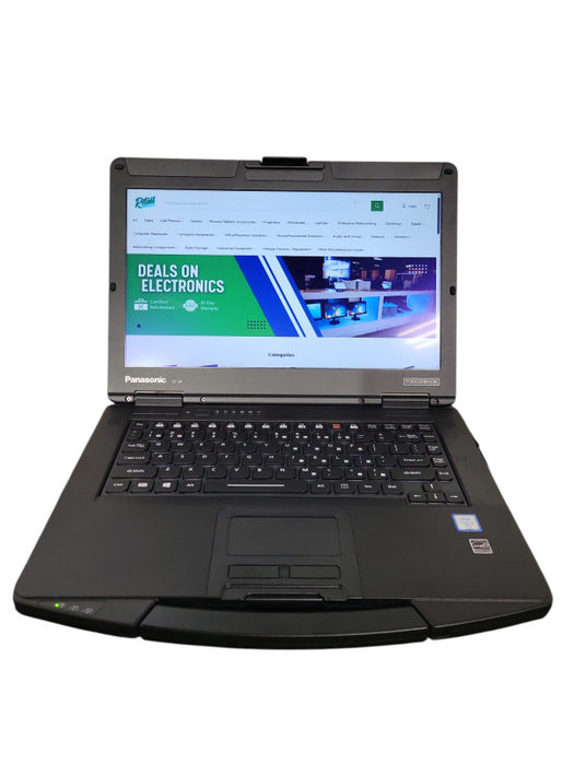 Panasonic ToughBook CF-54 i5-6300U@2.4GHz 8GB RAM 256GB SSD 530Hrs ! Lap200