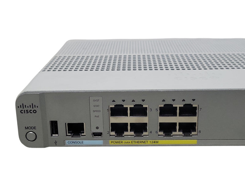 Cisco WS-C2960CX-8PC-L V03, 8-Port Gigabit Managed Silent Switch w/ 2x SFP _